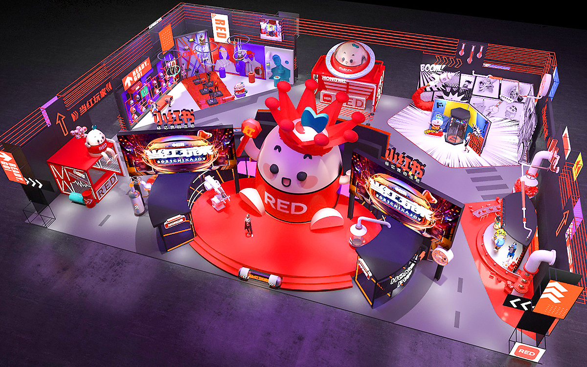 玩具展臺(tái)設(shè)計(jì)的分析