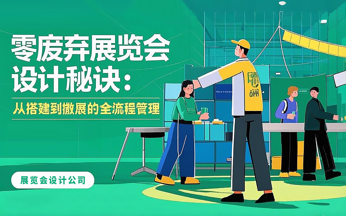 零廢棄展覽會設(shè)計秘訣：從搭建到撤展的全流程管理