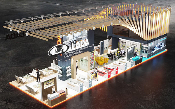 展覽展臺(tái)設(shè)計(jì)如何最大化空間？搭建商解析立體布局