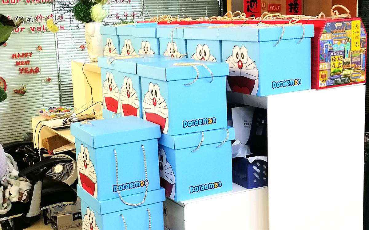 雙節(jié)同慶暖人心！圓桌國際展覽公司為員工送上豪禮