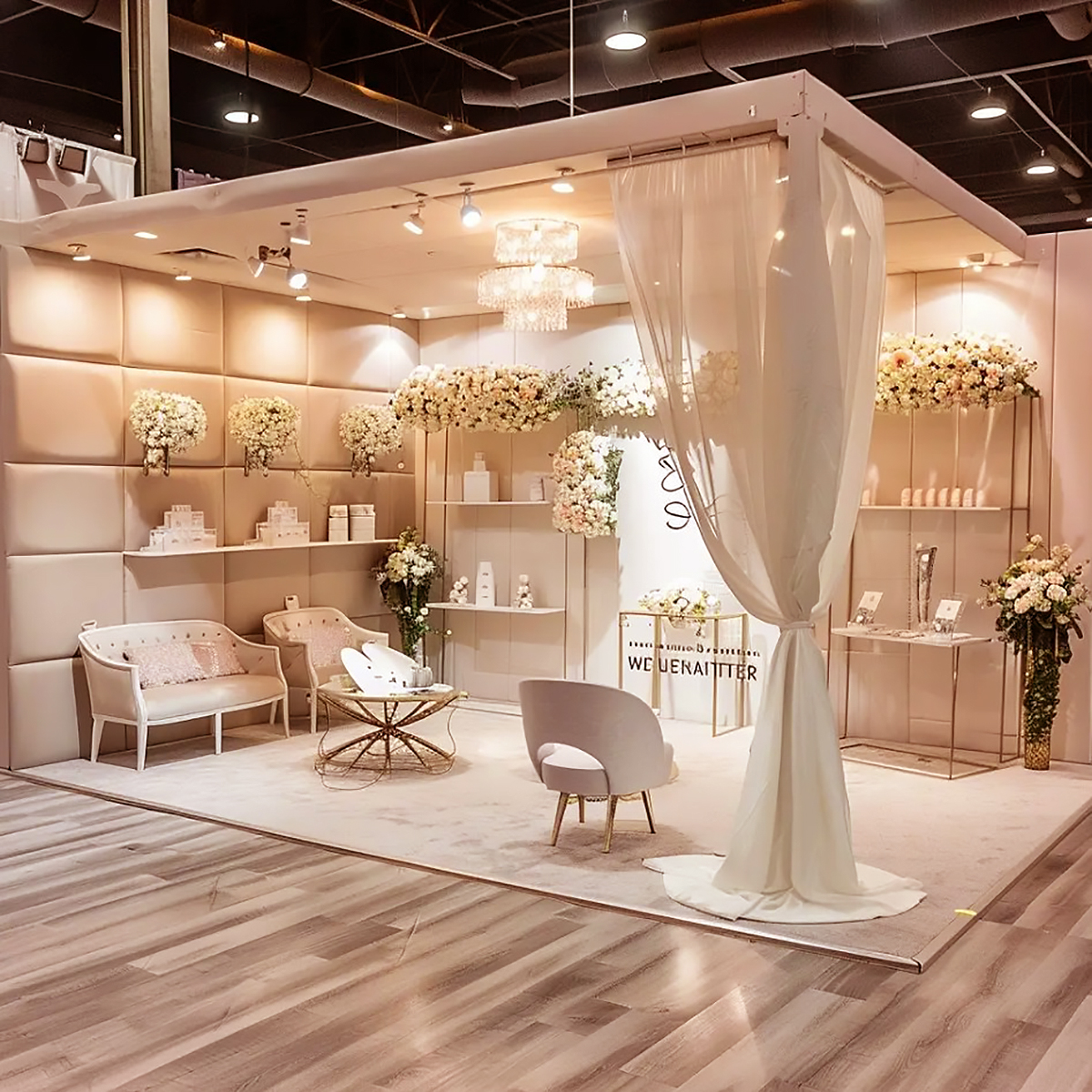 上?；椴?huì)展臺(tái)設(shè)計(jì)公司打造夢(mèng)幻婚禮場(chǎng)景