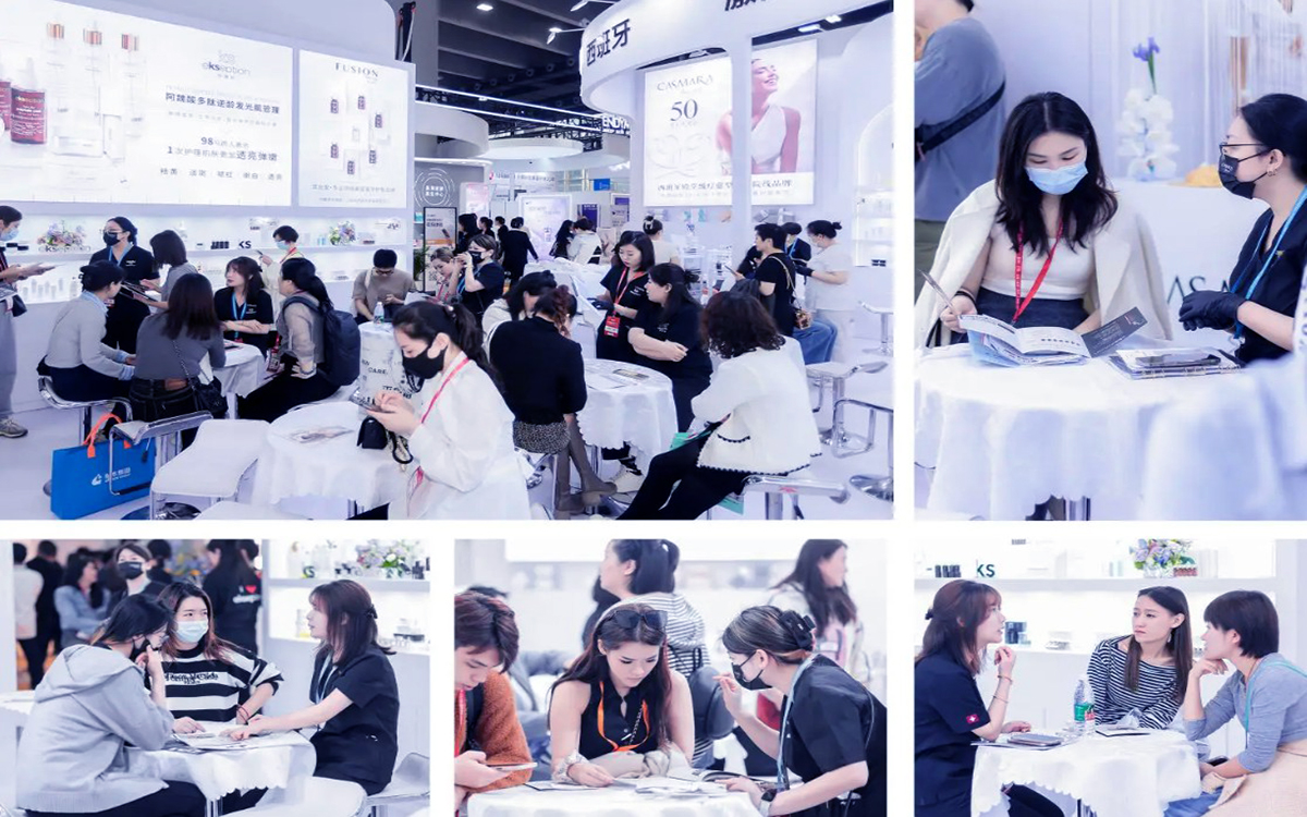 美博會(huì)展位體驗(yàn)至上：咨詢(xún)轉(zhuǎn)簽，客戶留連