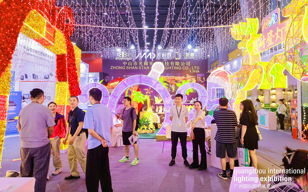 廣州照明展搭建用光講故事