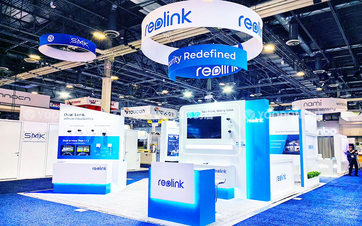 冷光在科技類展臺設計搭建中突出產品細節(jié)