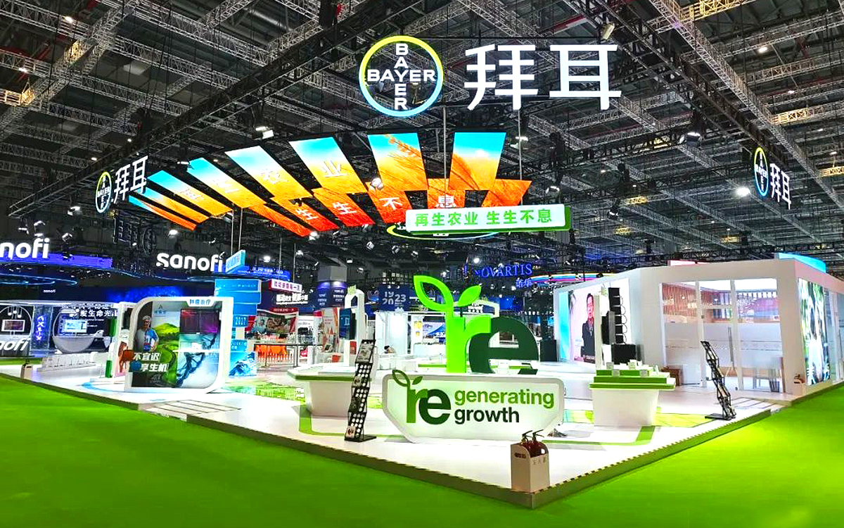 確保展會展臺設(shè)計(jì)圖上的顏色與品牌色一致