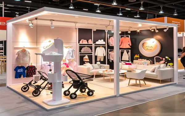 暖光如何提升母嬰用品展位搭建設(shè)計(jì)的親和力？