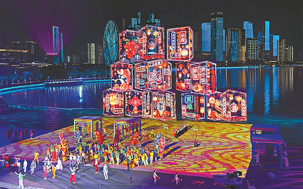 2025年廣東全運會閉幕式成為了科技發(fā)布會！