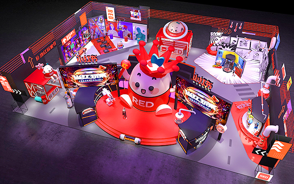 在展覽展臺搭建設(shè)計中，如何搭配道具風格與品牌？